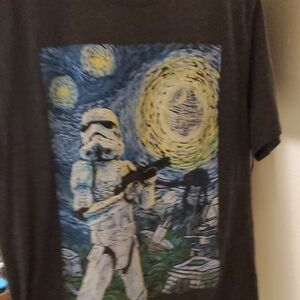 Starry Night Stormtrooper Graphic T-Shirt